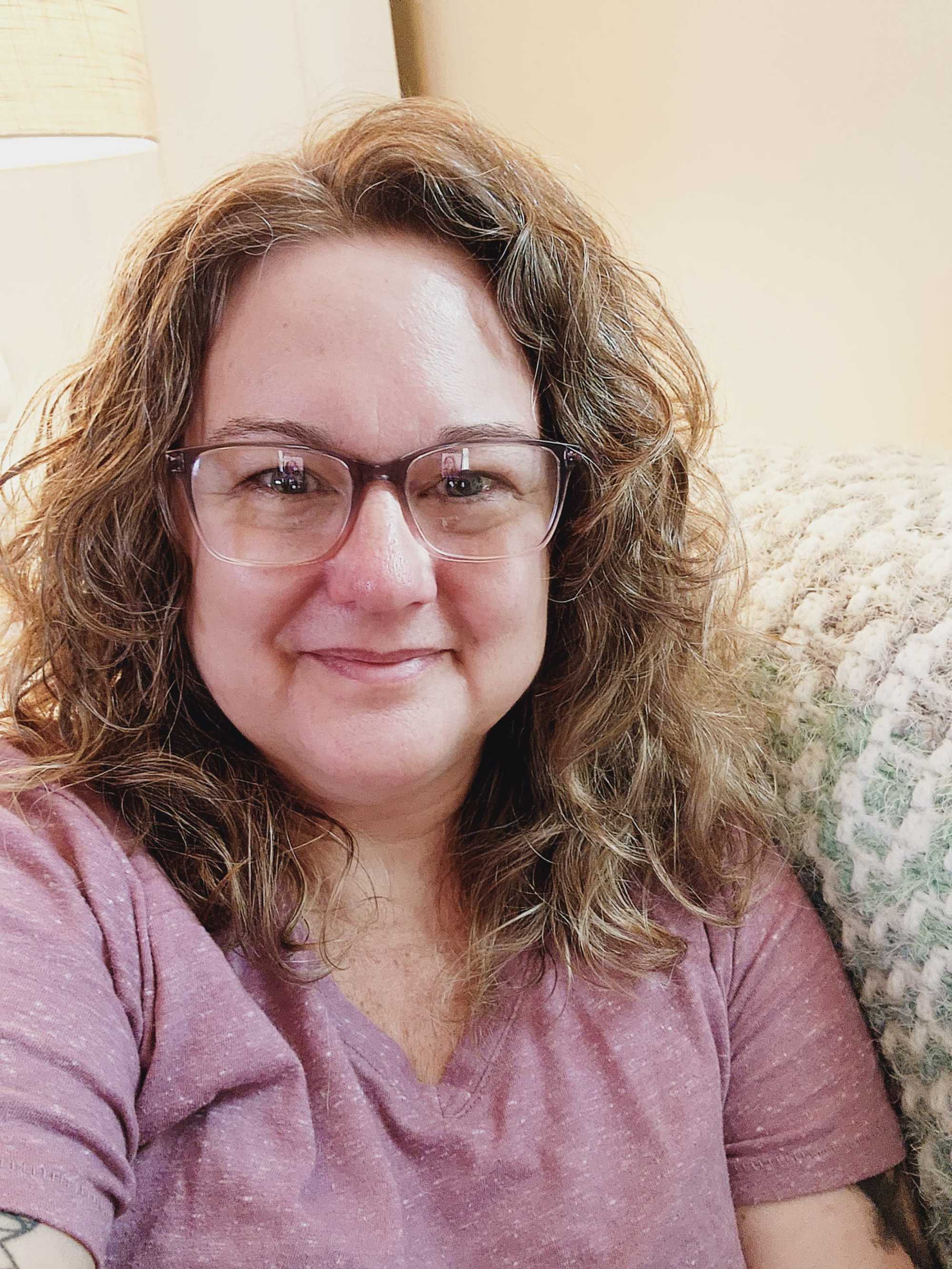 Lynette Kosar, designer and educator at Lavender Cup Cottage Mosaic Crochet